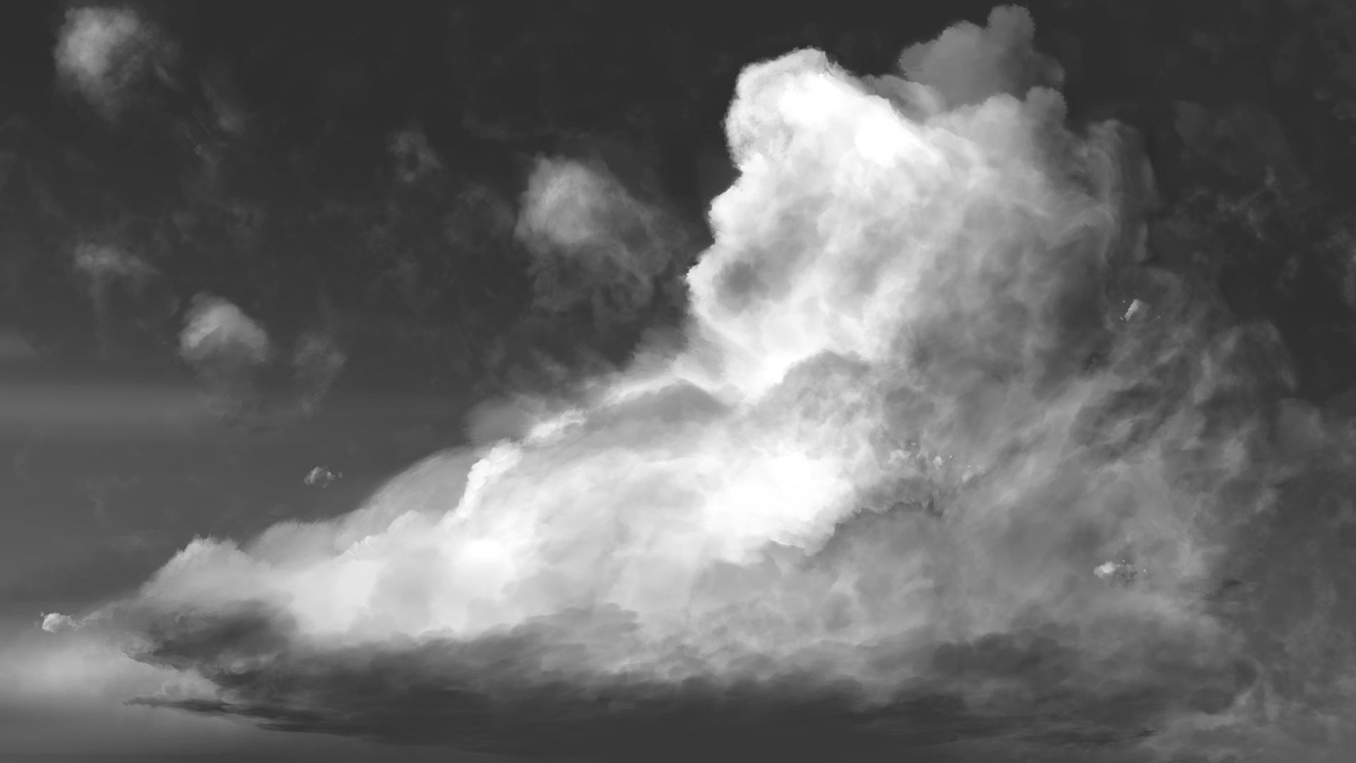 Black And White Abstract Wallpaper - Clouds Black And White , HD Wallpaper & Backgrounds