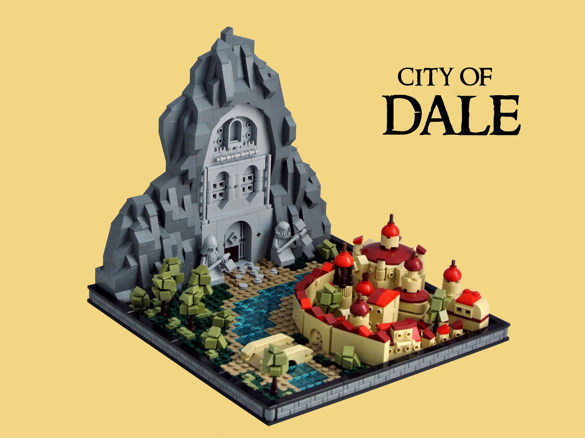 Best 25 Lego Herr Der Ringe Ideas On Pinterest Herr - Lego City Of Dale , HD Wallpaper & Backgrounds