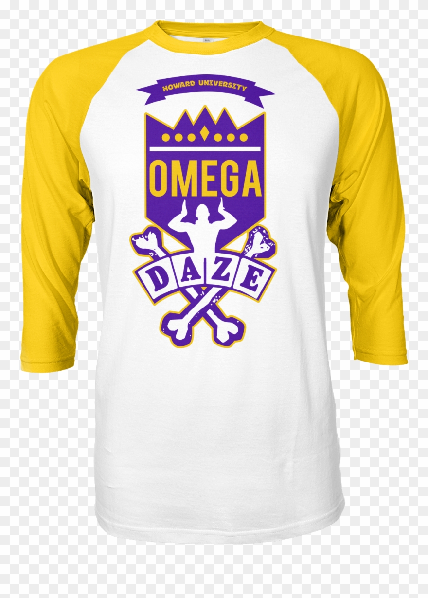 Omega Psi Phi School Daze Raglan Black Greek Apparel - Phi Beta Sigma Shirt Designs , HD Wallpaper & Backgrounds