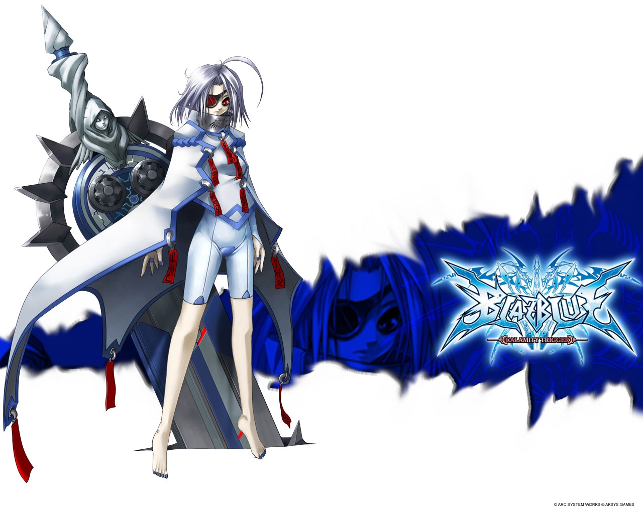 Nu Aka V13 Wallpaper - V 13 Blazblue Calamity Trigger , HD Wallpaper & Backgrounds