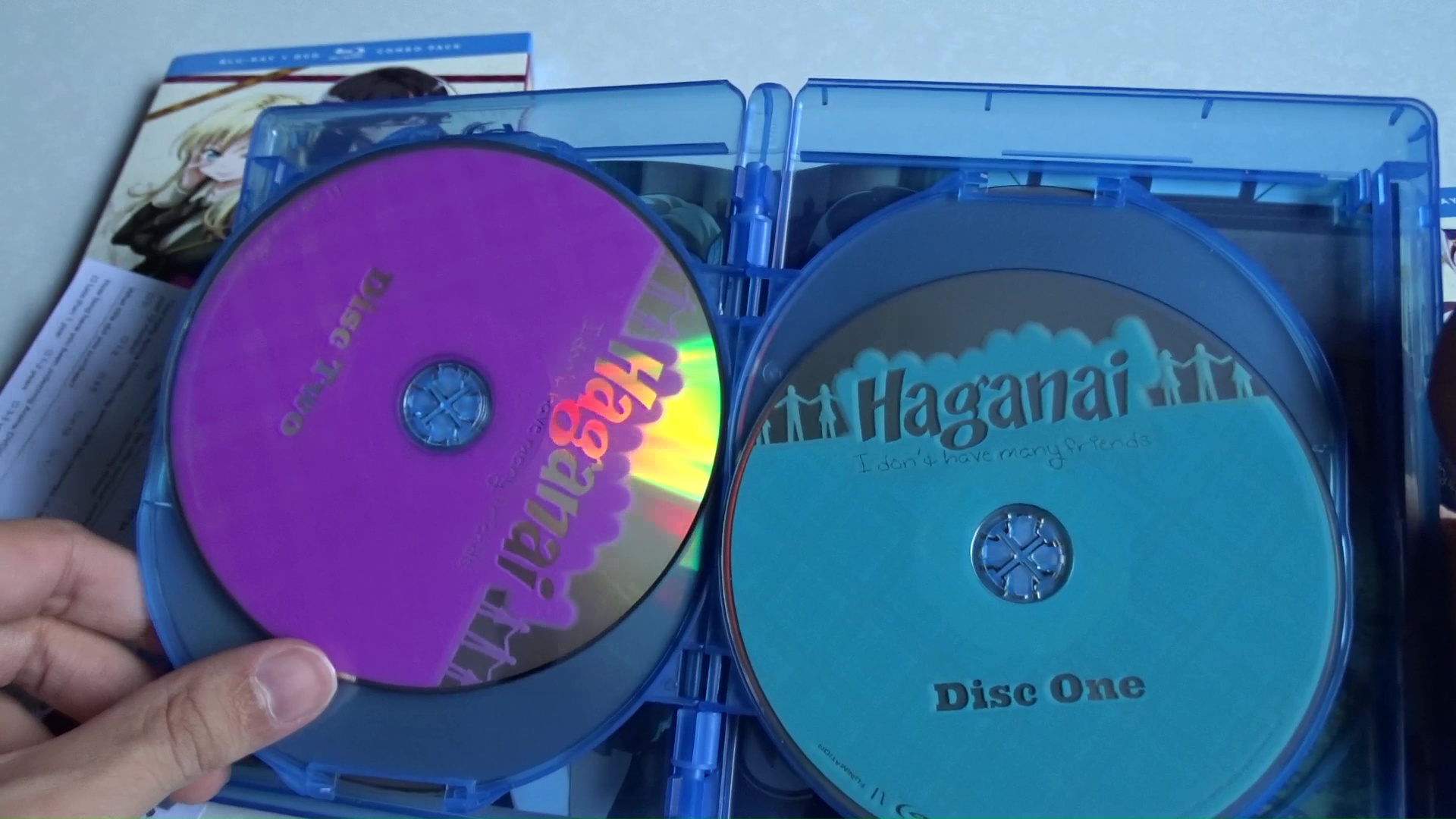 Haganai Blu Ray Review2 - Cd , HD Wallpaper & Backgrounds