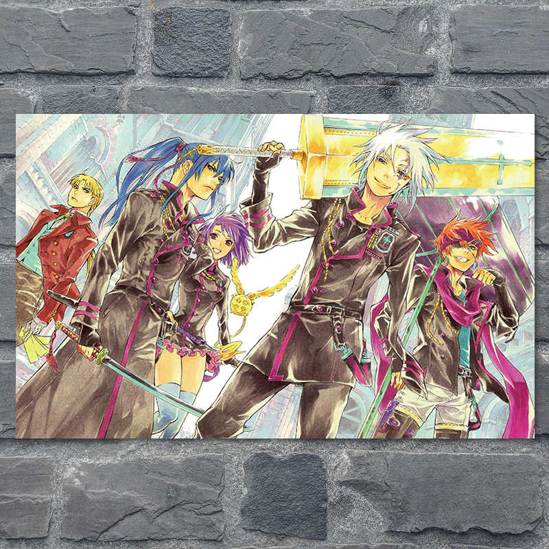 Gray-man Anime Characters Poster Prints Japanese Manga - D グレ 団 服 オリジナル , HD Wallpaper & Backgrounds