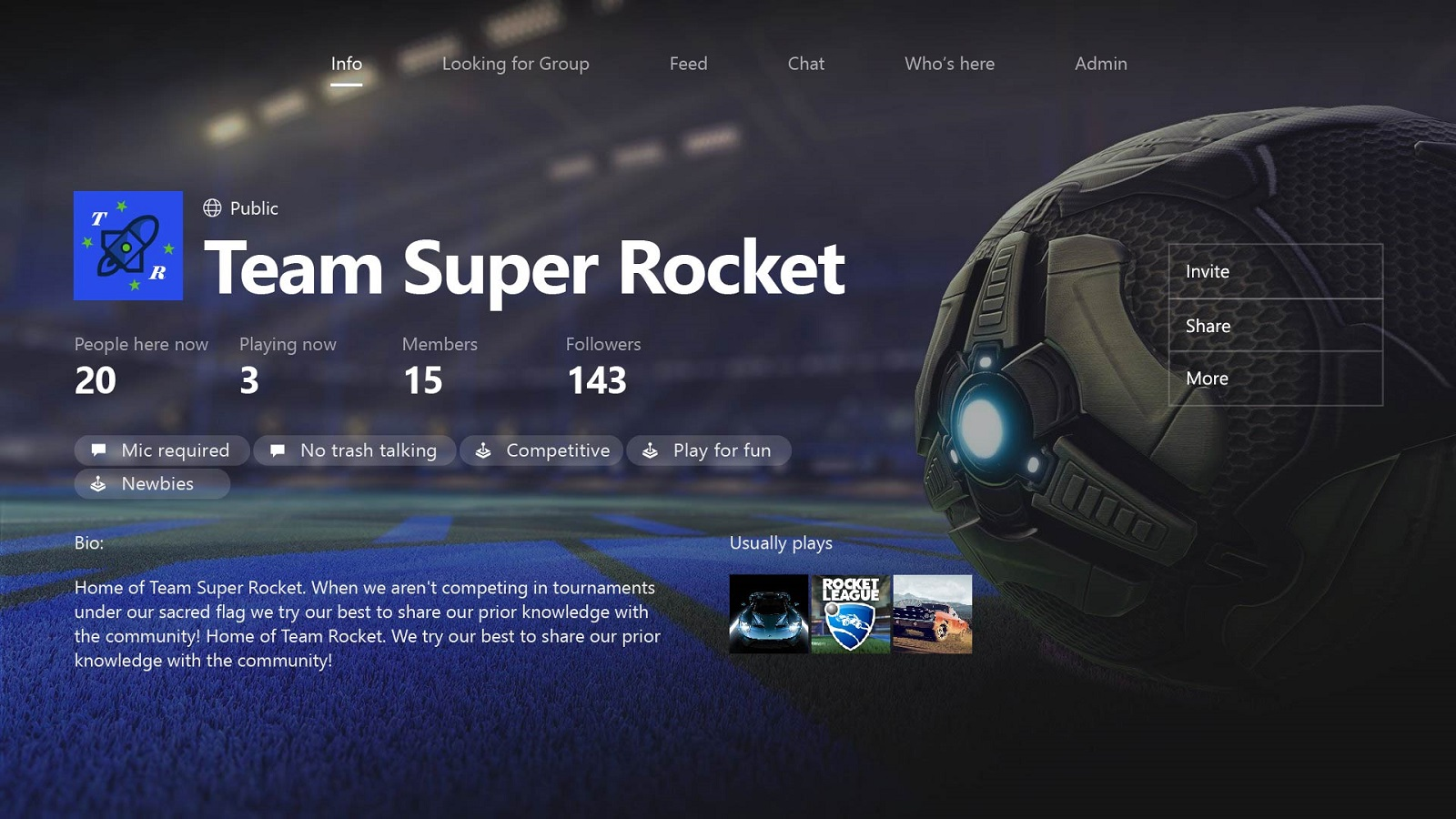 Clubs And Looking For Group On Xbox Live Roll Out To - Rocket League Background Hd , HD Wallpaper & Backgrounds