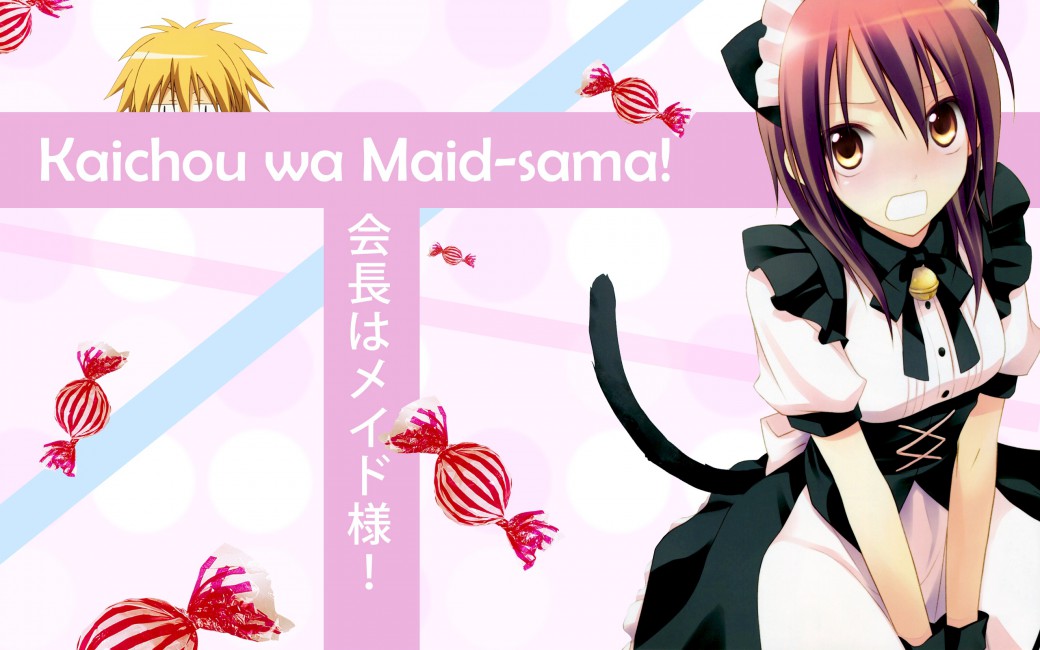 Kaichou Wa Ma - Kaichou Wa Maid Sama , HD Wallpaper & Backgrounds