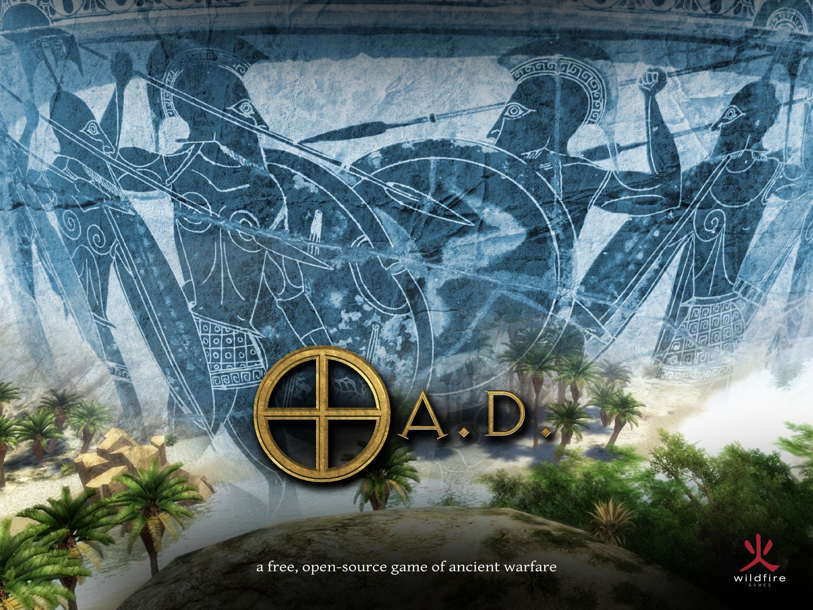 Wallpaper Featuring The Greek Civilization - 0 Ad Cover , HD Wallpaper & Backgrounds
