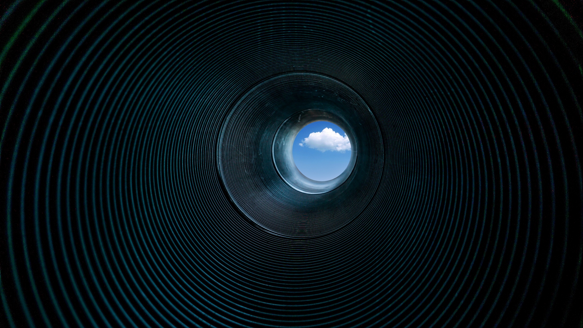 Wallpaper Pipe, Cloud, Ribbed, Surface - Circle , HD Wallpaper & Backgrounds