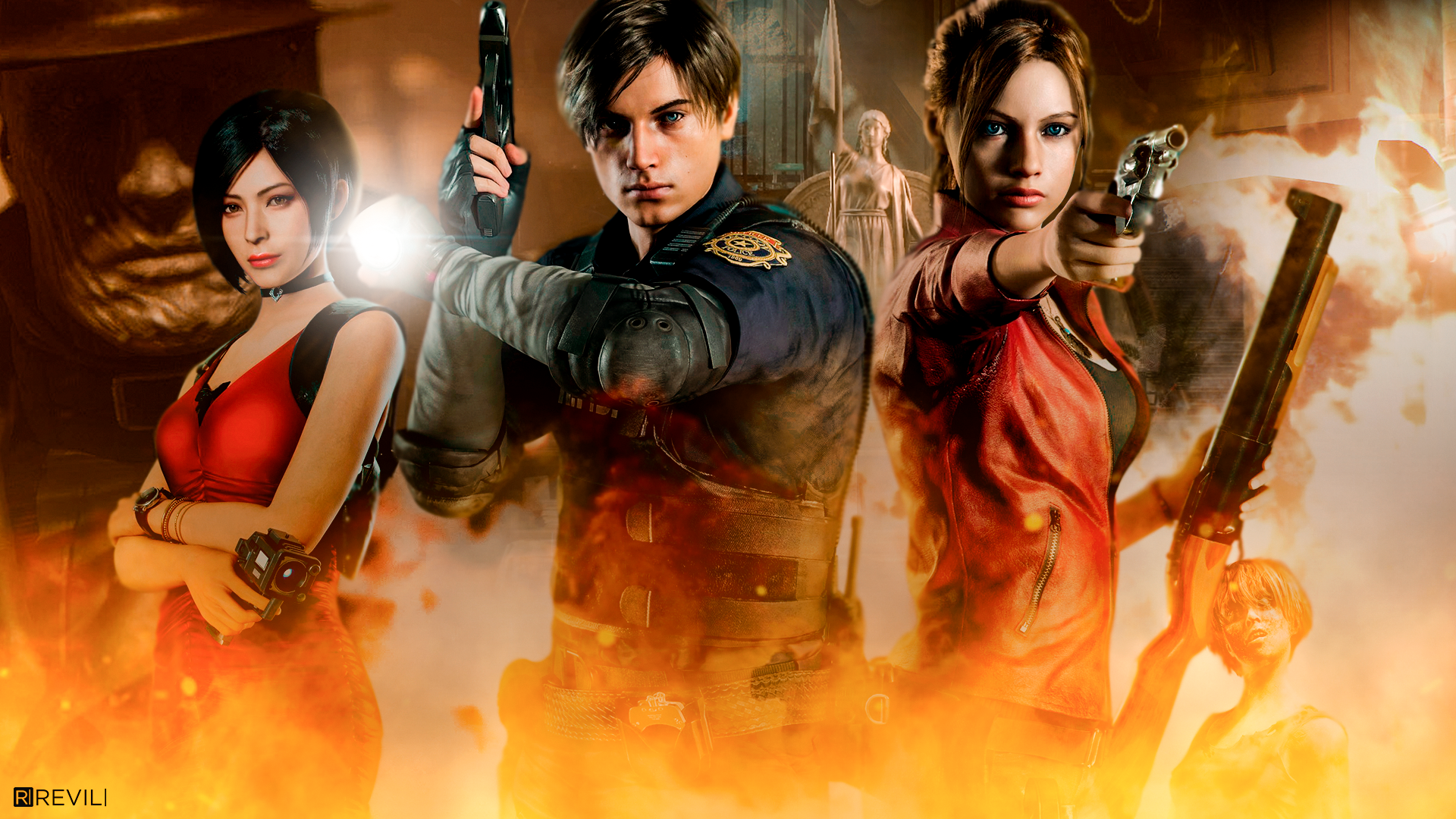 Para Celulares - Hd Resident Evil 2 Remake , HD Wallpaper & Backgrounds