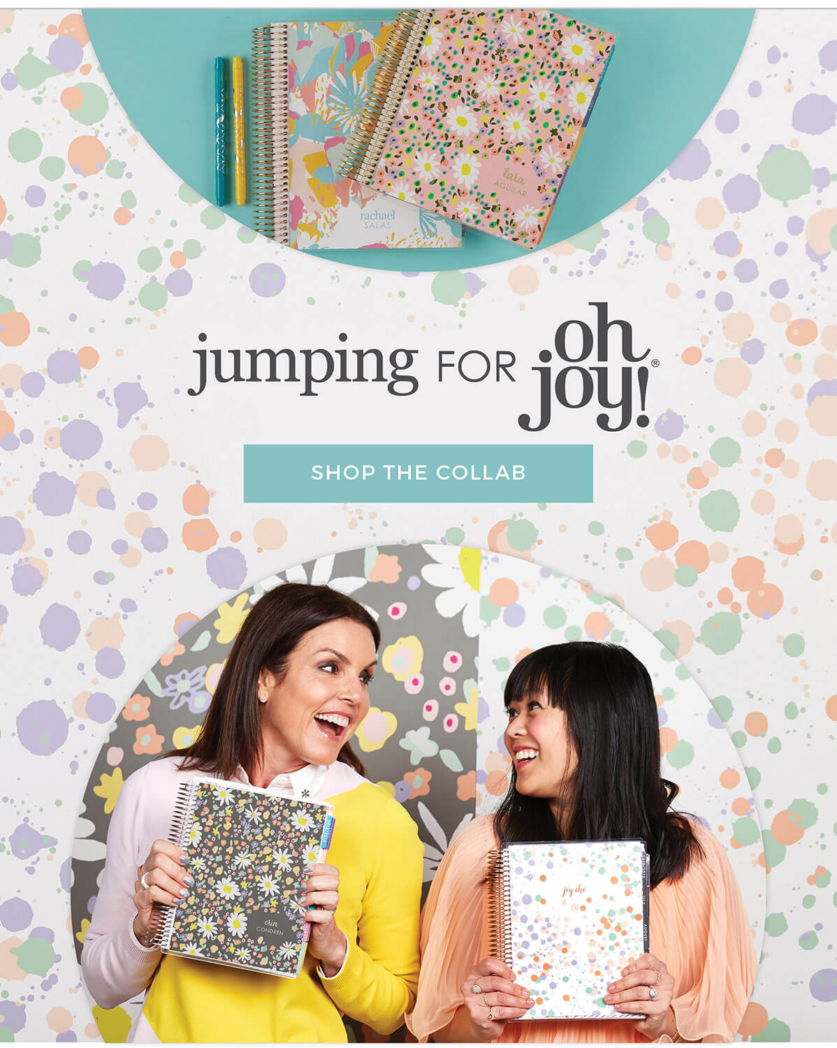 Jumping For Oh Joy Shop The Collab > - Girl , HD Wallpaper & Backgrounds