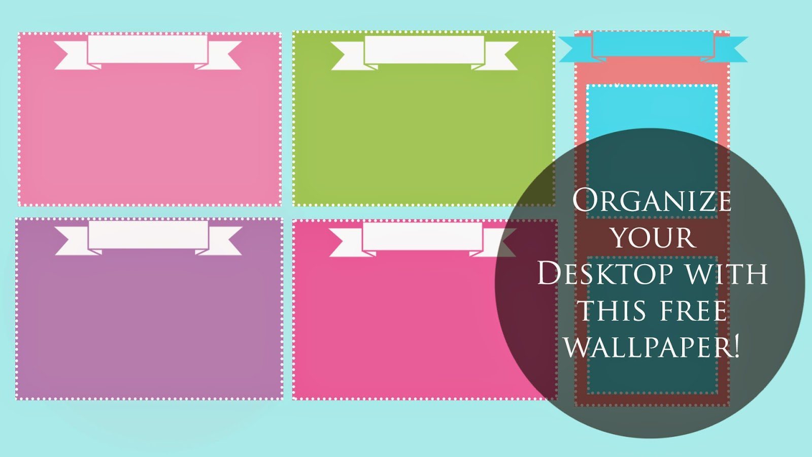 Organized Desktop Wallpaper - Poster , HD Wallpaper & Backgrounds