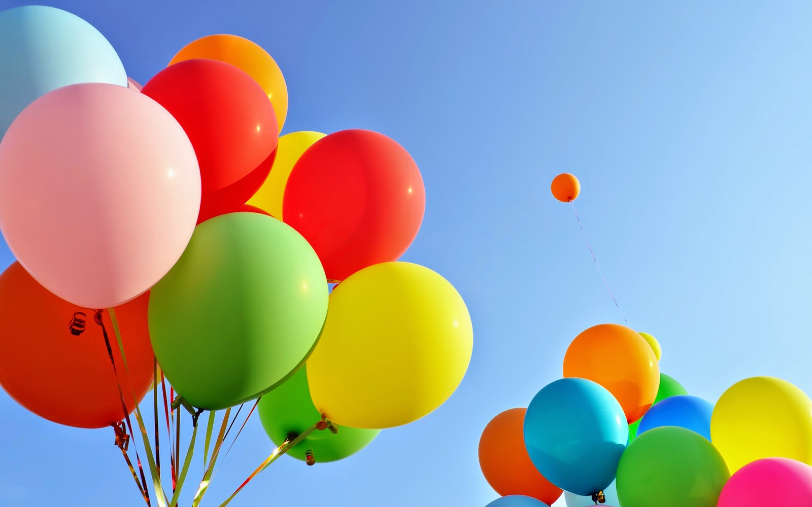 Colorful Balloons Hd Wallpapers - Luftballons Wallpaper Hd , HD Wallpaper & Backgrounds
