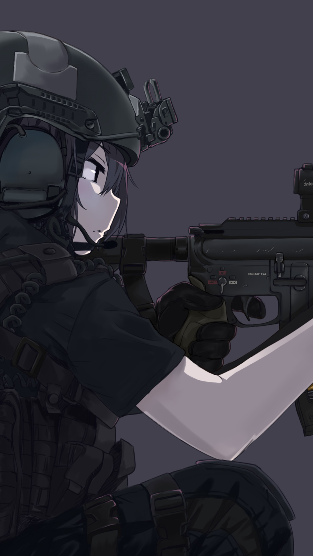 Lapd Swat Anime / Original Mobile Wallpaper - Imagenes De Swat 4 Anime , HD Wallpaper & Backgrounds