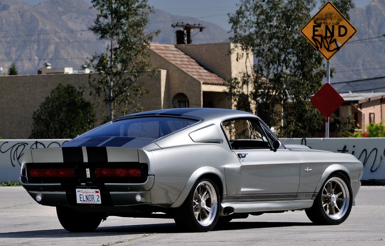 Photo Wallpaper Background, Sign, Mustang, Ford, Gt500, - Go On 60 Seconds , HD Wallpaper & Backgrounds