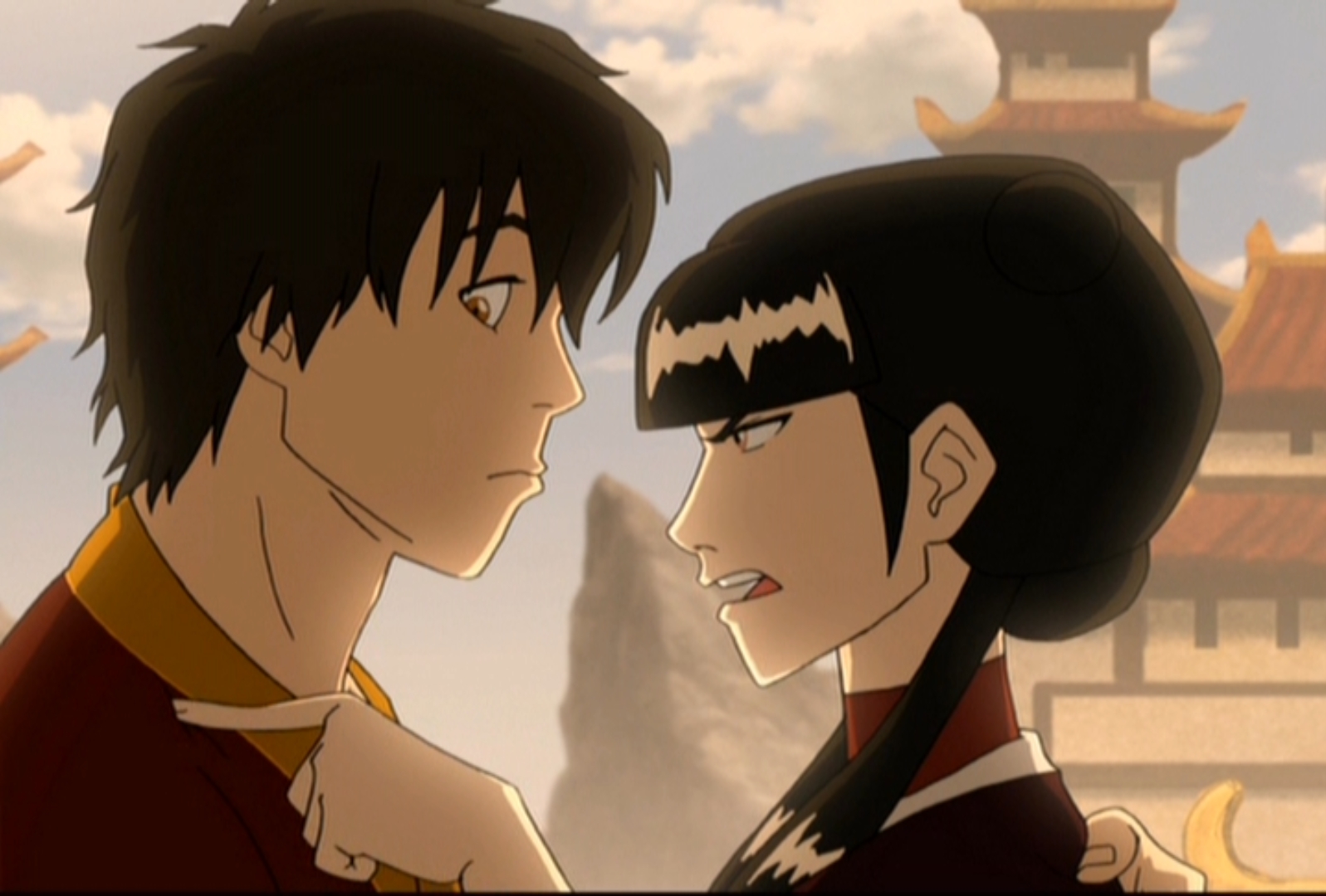 No Caption Provided - Avatar The Last Airbender Zuko And Mai , HD Wallpaper & Backgrounds