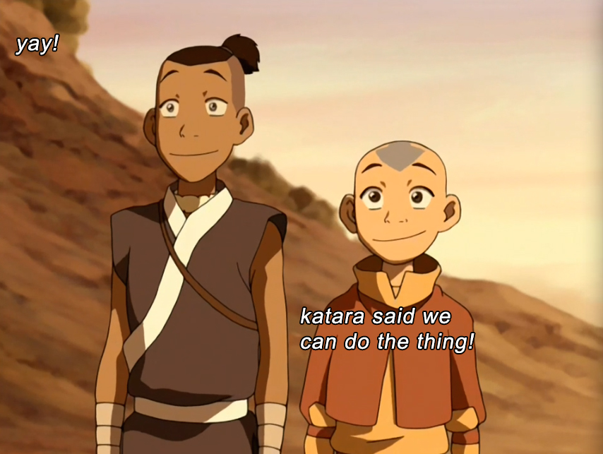 Katara - Avatar The Last Airbender Aang Smiling , HD Wallpaper & Backgrounds