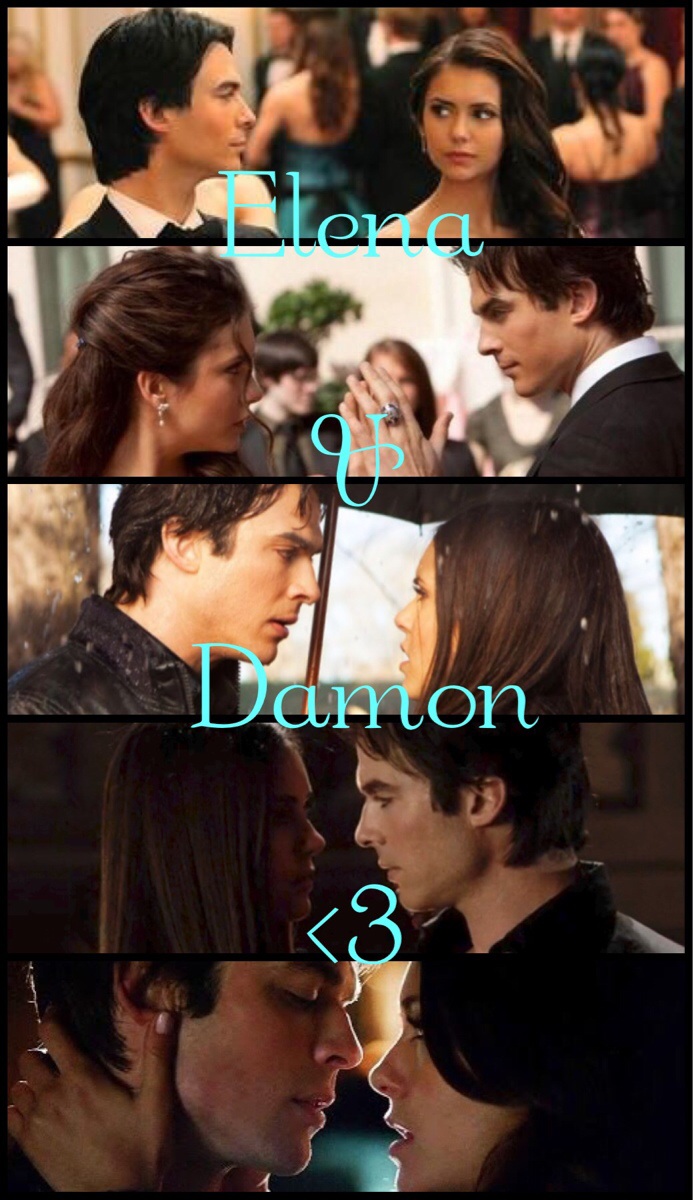 Just Made This Delena Iphone 5 Wallpaper - Vampire Diaries Damon , HD Wallpaper & Backgrounds