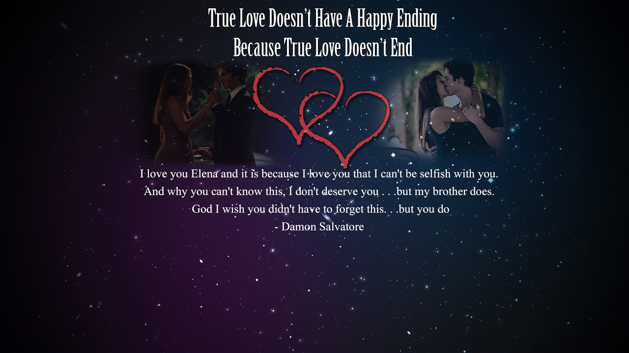 Delena True Love Wallpaper - Poster , HD Wallpaper & Backgrounds