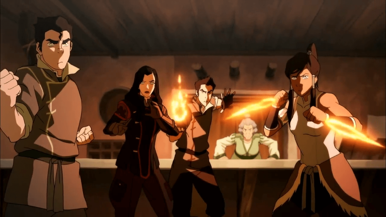 De La Serie - Legend Of Korra Team Avatar , HD Wallpaper & Backgrounds