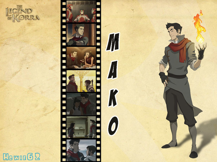 Mako - Legend Of Korra Mako Png , HD Wallpaper & Backgrounds