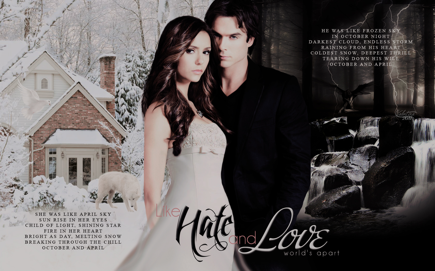 63 Images About Vampire *-* On We Heart It - Vampire Diaries Hd , HD Wallpaper & Backgrounds