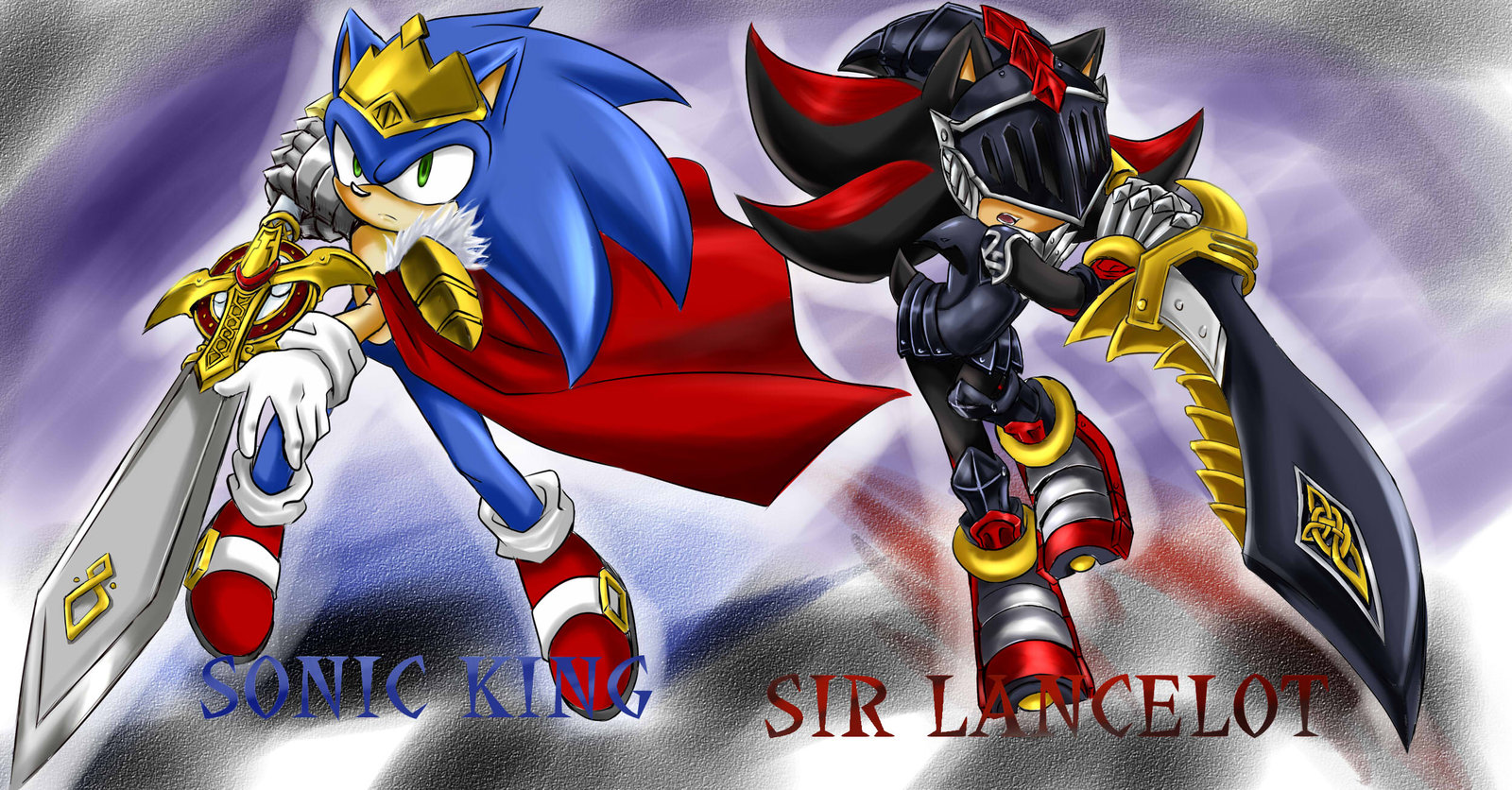 Sonic And The Black Knight Hd Wallpaper - Sonic The Hedgehog Knights , HD Wallpaper & Backgrounds