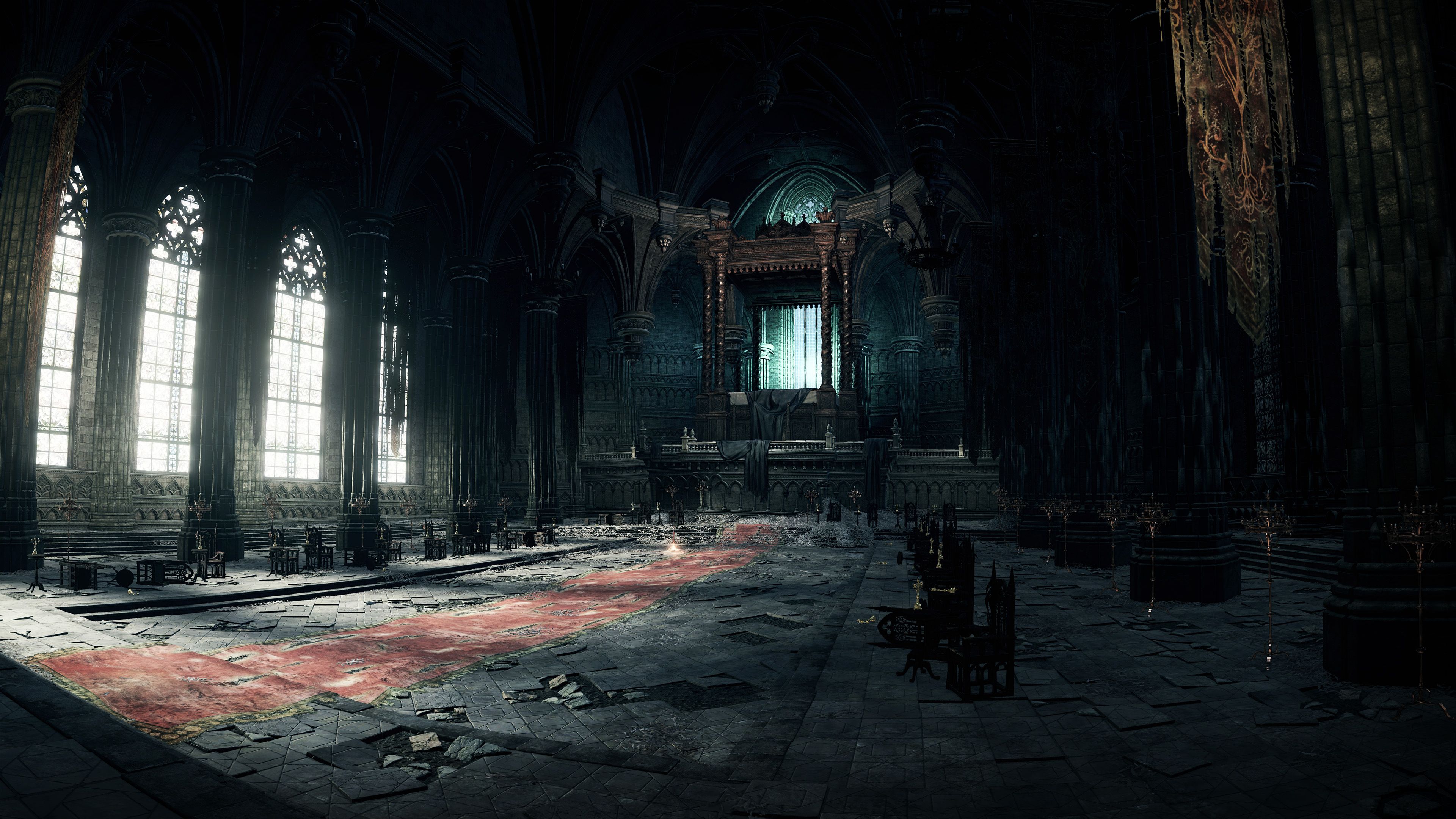 Dark Souls Iii 4k Ultra Hd Wallpaper And Background - Dark Souls Architecture , HD Wallpaper & Backgrounds