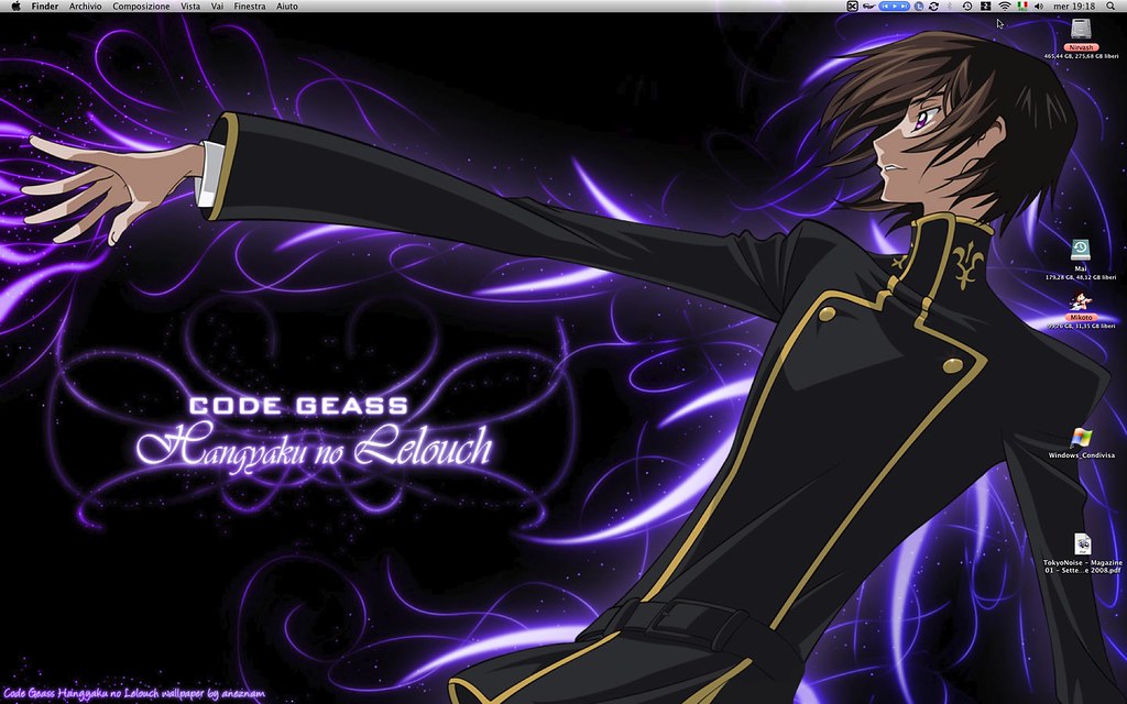 Lelouch Wallpaper - 高 画質 壁紙 コード ギアス , HD Wallpaper & Backgrounds