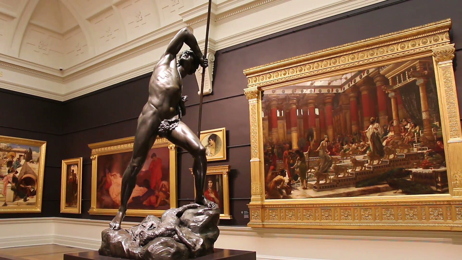 Art Gallery South Wales Inside Picture - Visit Of The Queen Of Sheba , HD Wallpaper & Backgrounds