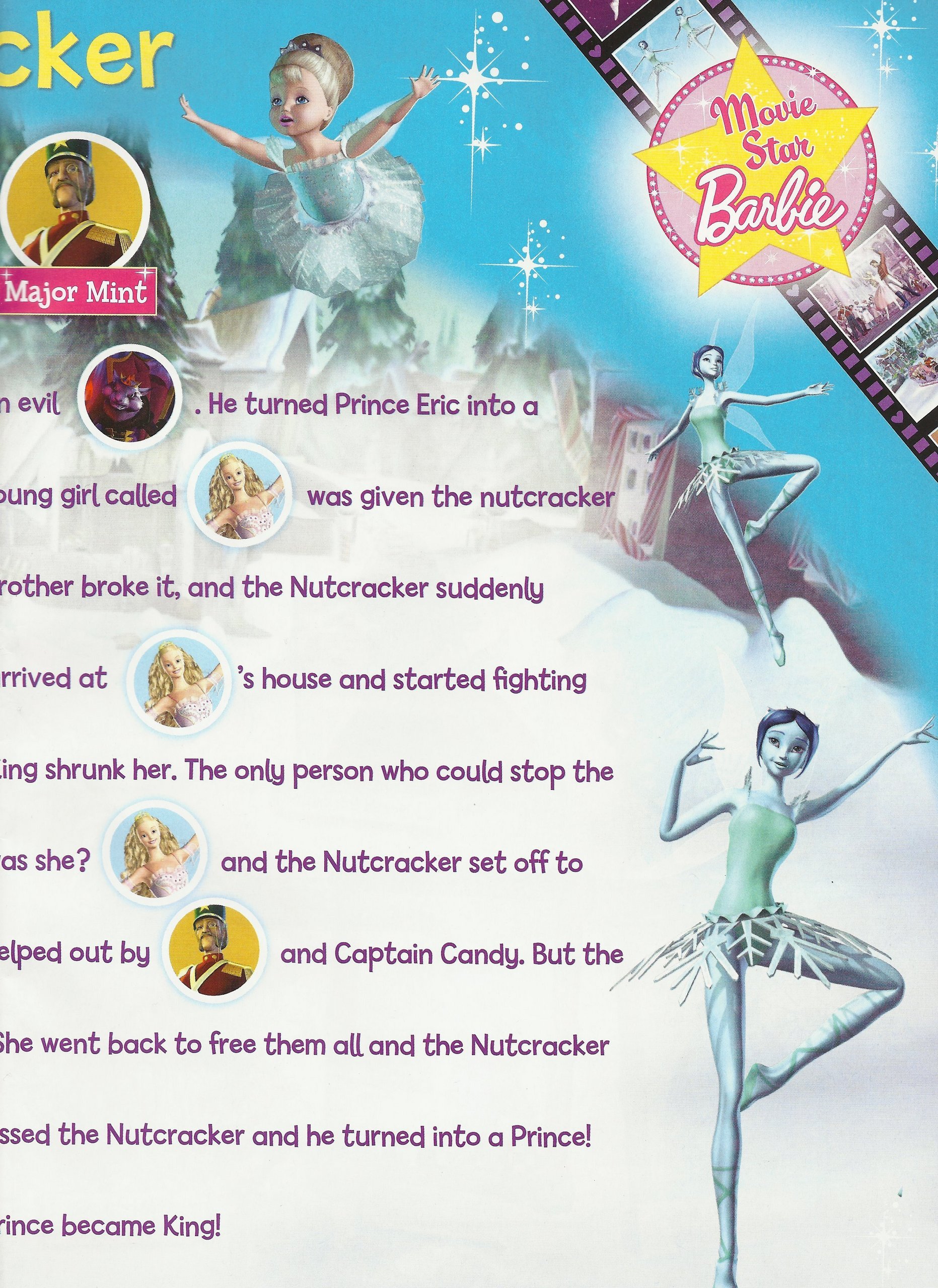 Barbie In The Nutcracker Images Nutcracker In The Magazine - Cartoon , HD Wallpaper & Backgrounds