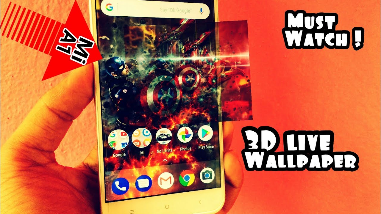 Xiaomi Mi A1 3d Live Wallpapers - Smartphone , HD Wallpaper & Backgrounds