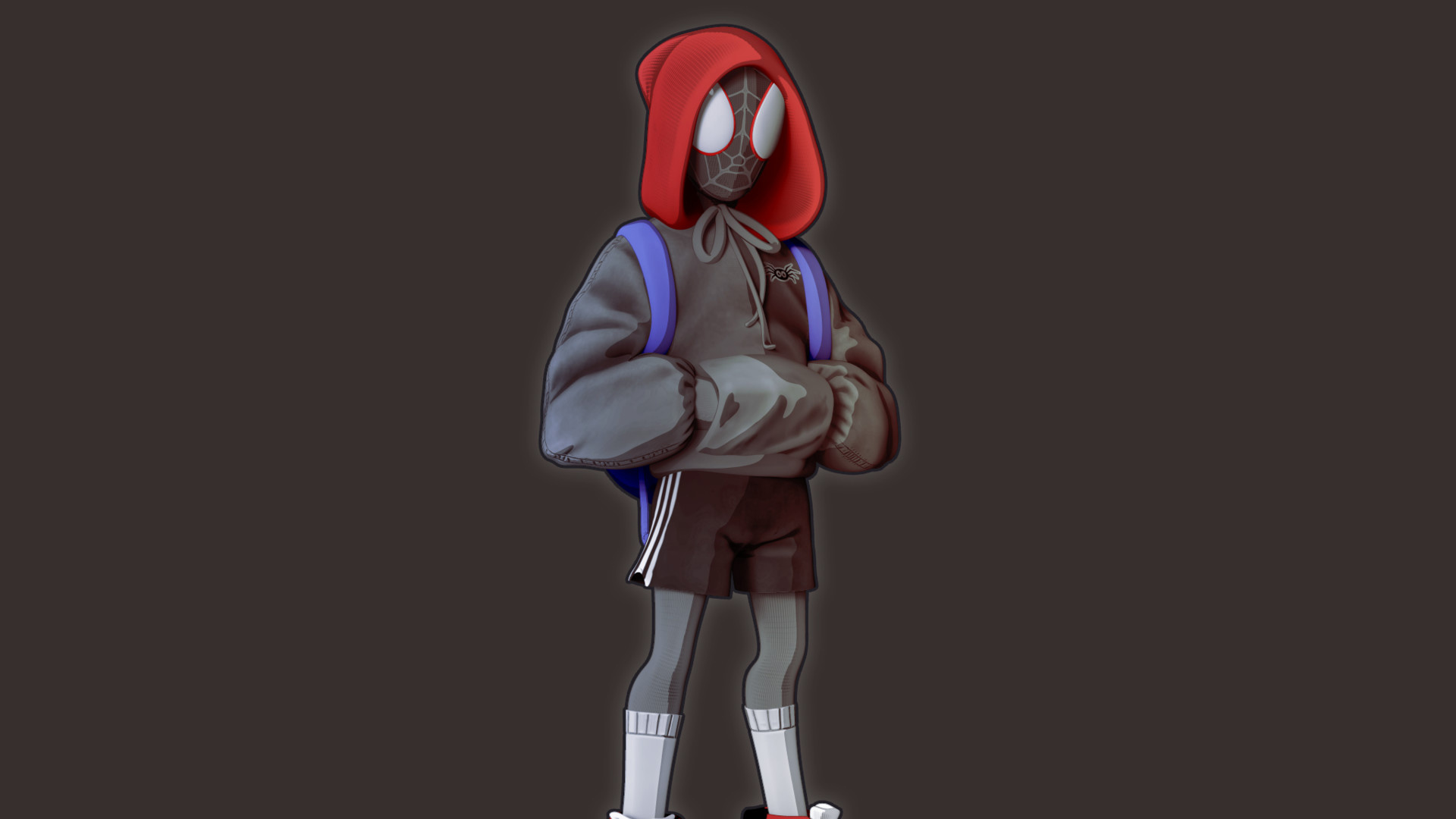 Spiderman Hoodie Guy A1 - Spider-man , HD Wallpaper & Backgrounds