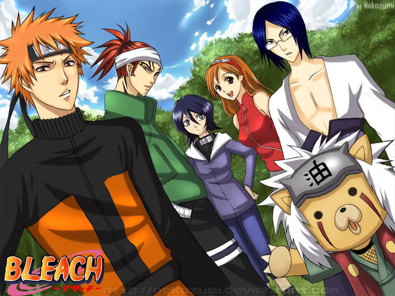If - Bleach Characters As Naruto , HD Wallpaper & Backgrounds