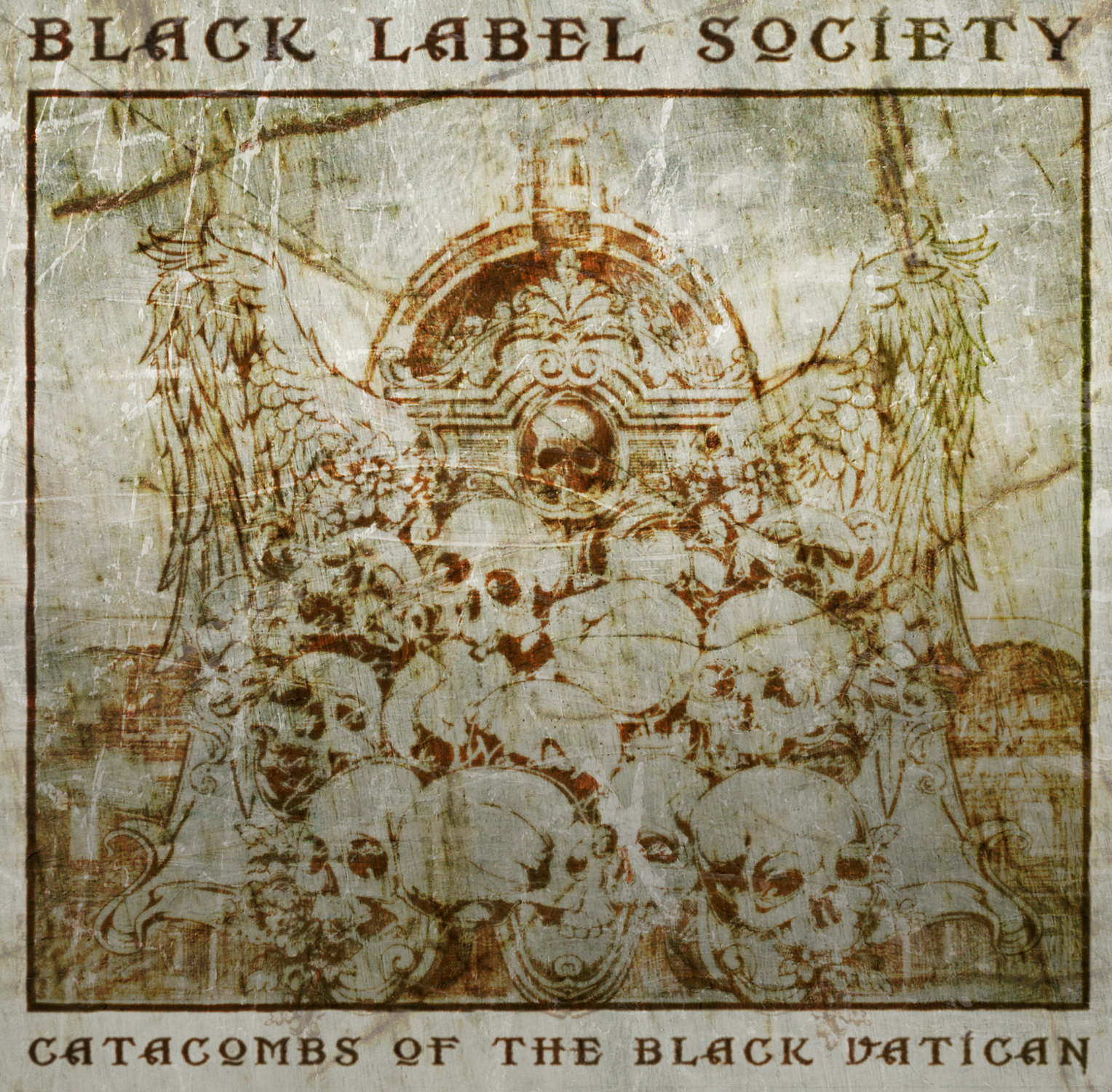 Black Label Society Cd Cover - Black Label Society Catacombs Of The Black Vatican , HD Wallpaper & Backgrounds