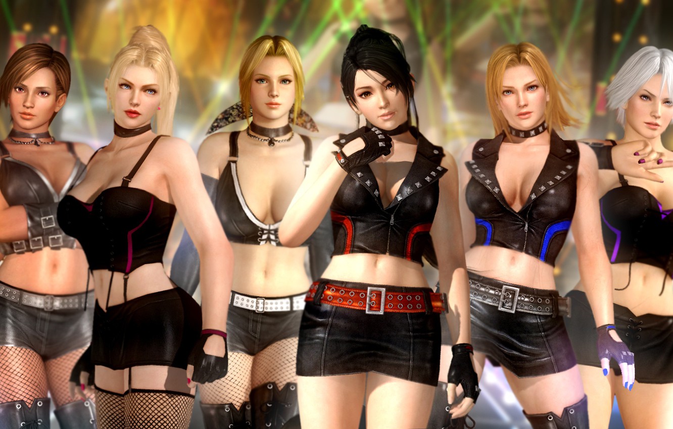 Photo Wallpaper Girls, Fight, Dead Or Alive 5, Doa - Dead Or Alive 5 Characters Female , HD Wallpaper & Backgrounds