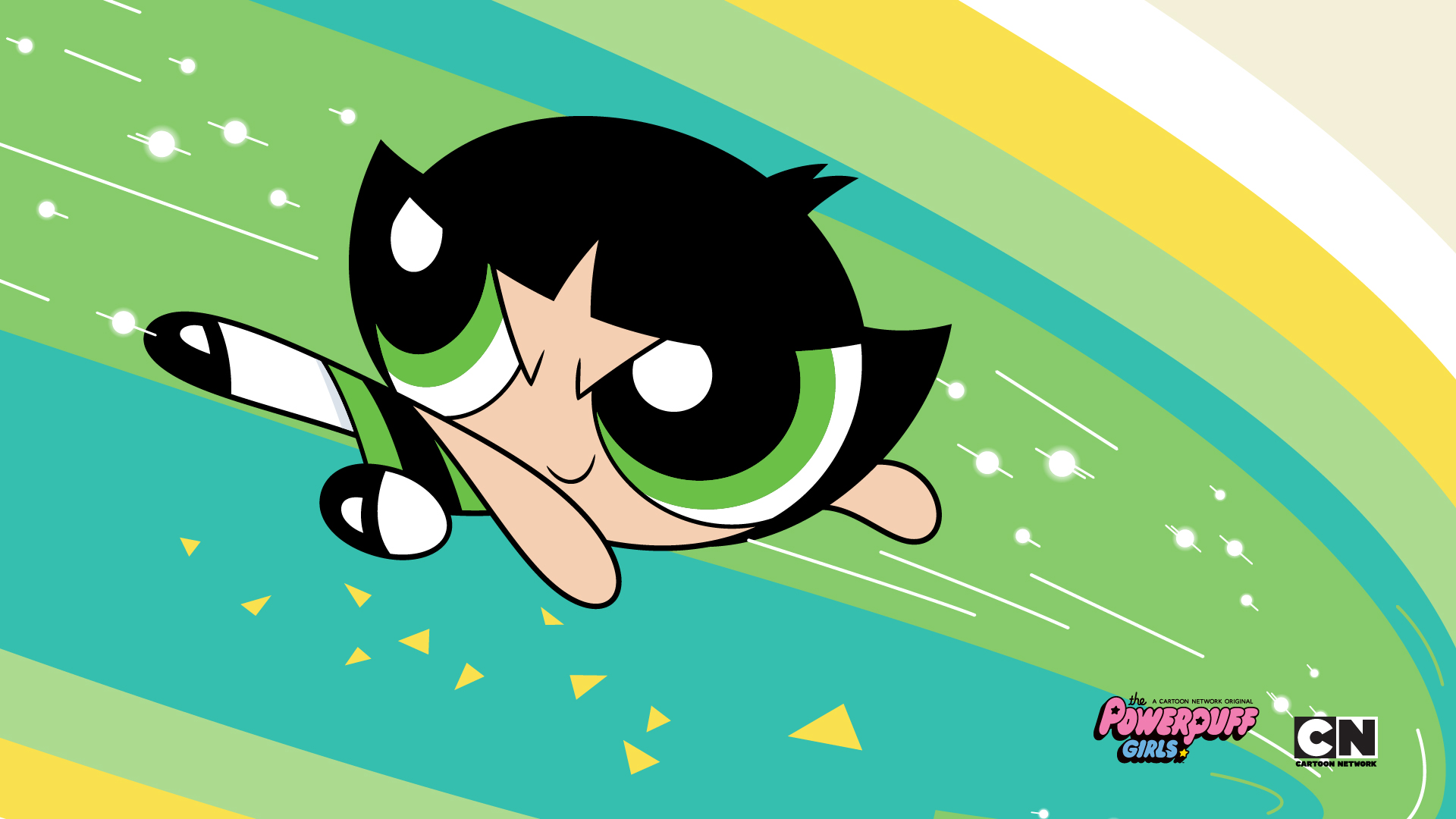 Pp Buttercup 1 Powerpuff Girls 40506052 1920 - Cartoon Network , HD Wallpaper & Backgrounds