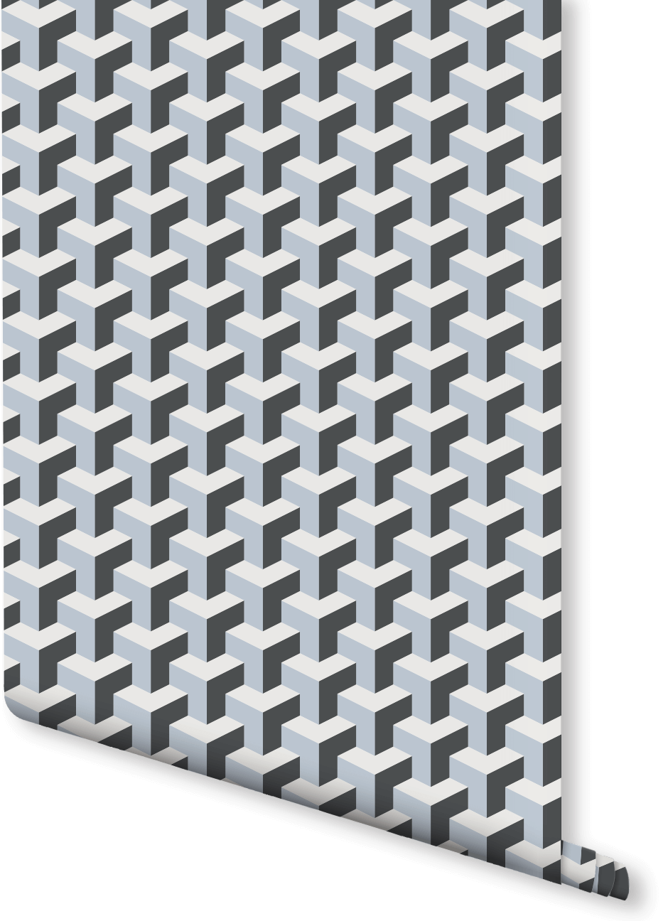 The Abstract 3d Design Of This Geometric Print Creates - Tile , HD Wallpaper & Backgrounds