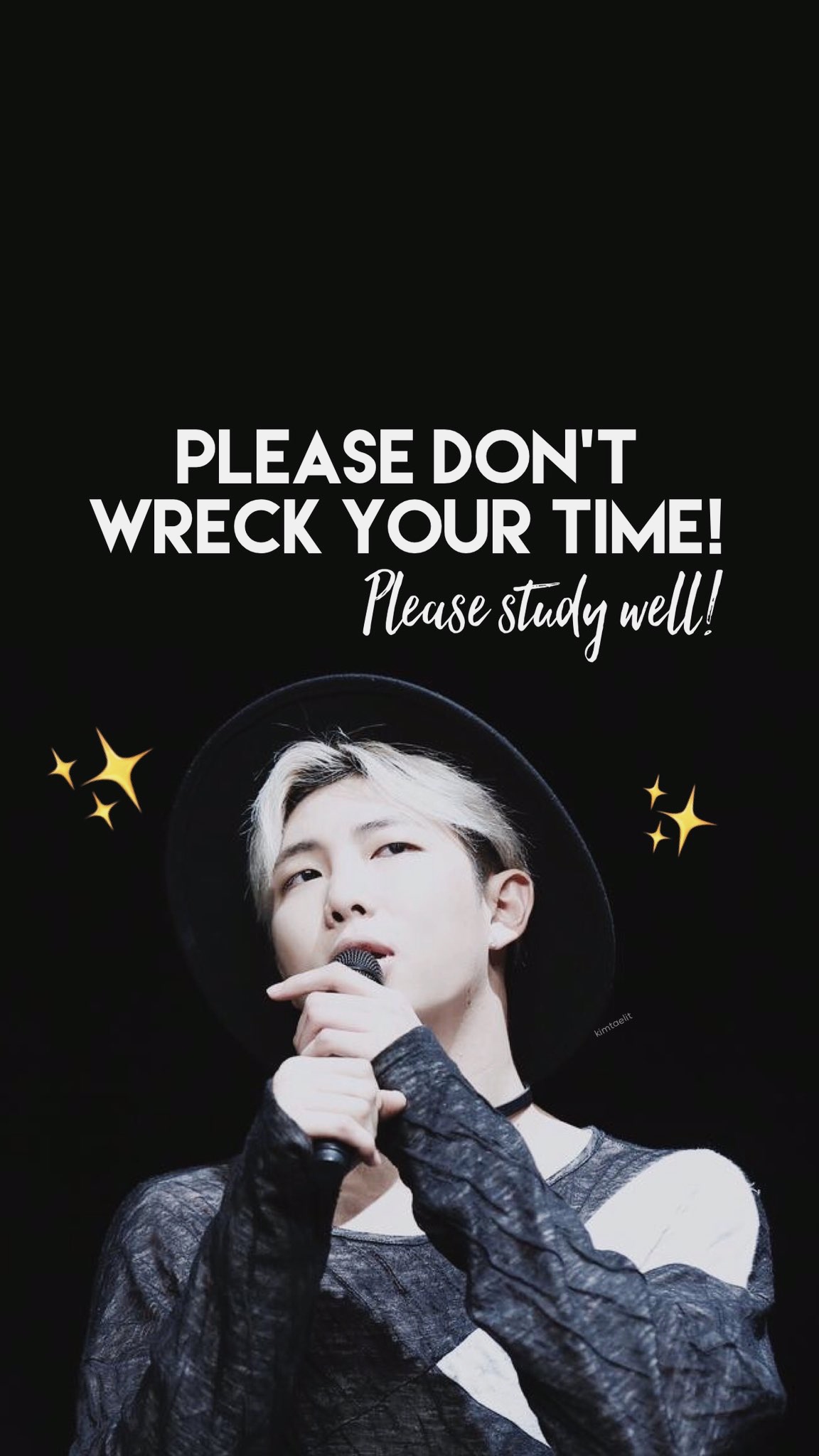 Wise Words Too Bad I M Already Done With School Hahaha - Rap Monster , HD Wallpaper & Backgrounds
