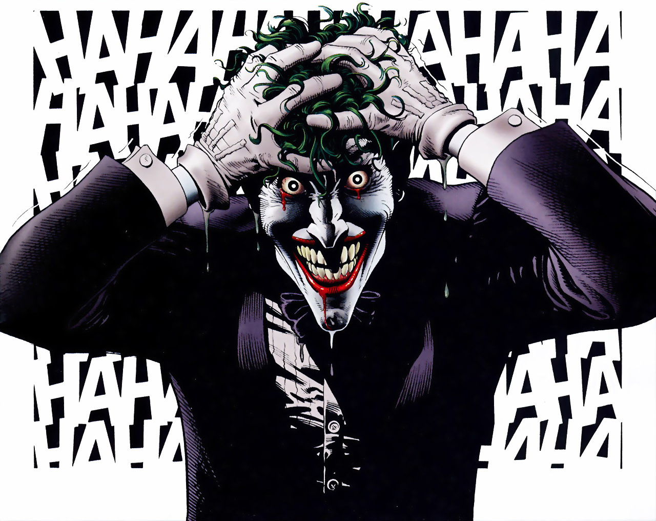 The Killing Joke Wallpaper 226535 - Joker After Chemical , HD Wallpaper & Backgrounds