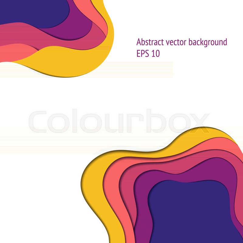 Stock Vector Of 'vector Abstract Background, Colored - Graphic Design , HD Wallpaper & Backgrounds