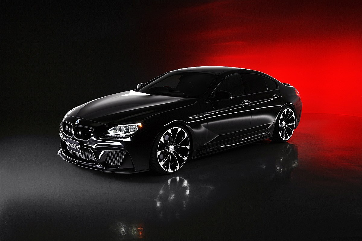 Wald Bmw6 Auto Messe Web Bmw 6 Series Great Coupe Hd - Bmw 6 Series Gran Coupe Black , HD Wallpaper & Backgrounds