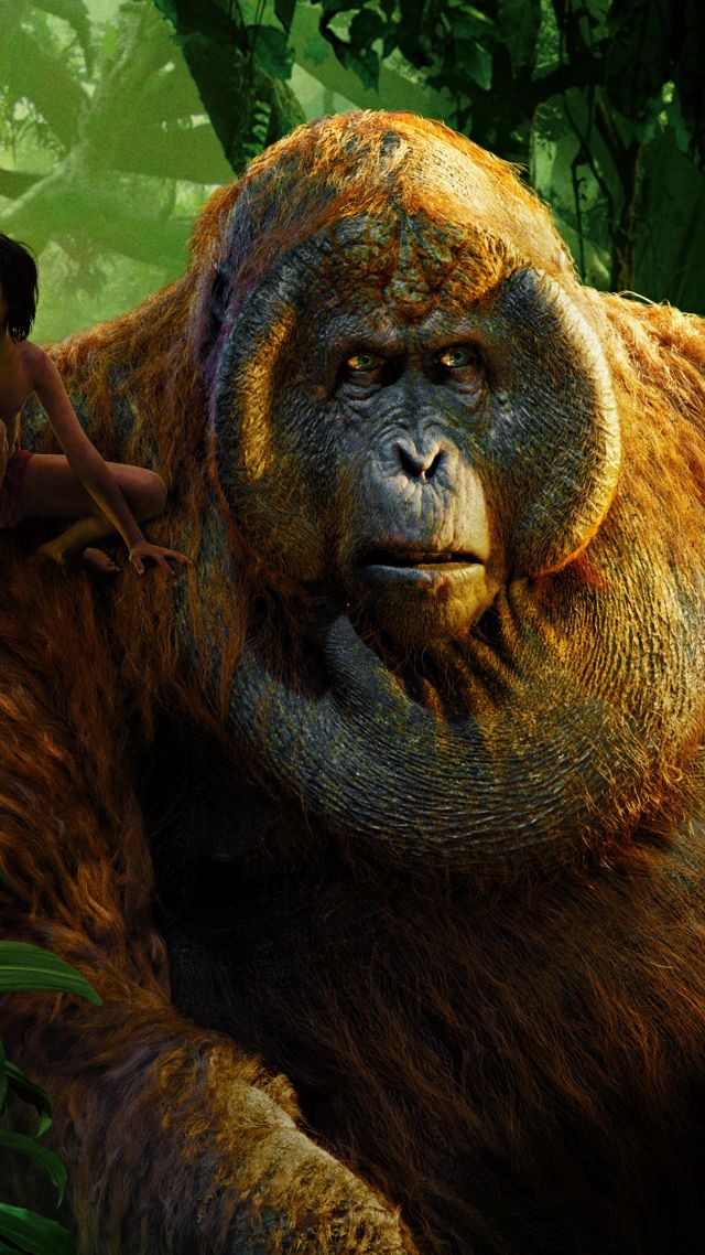 The Jungle Book, Monkey King, King Louie, Adventure, - Orangutan El Libro De La Selva , HD Wallpaper & Backgrounds