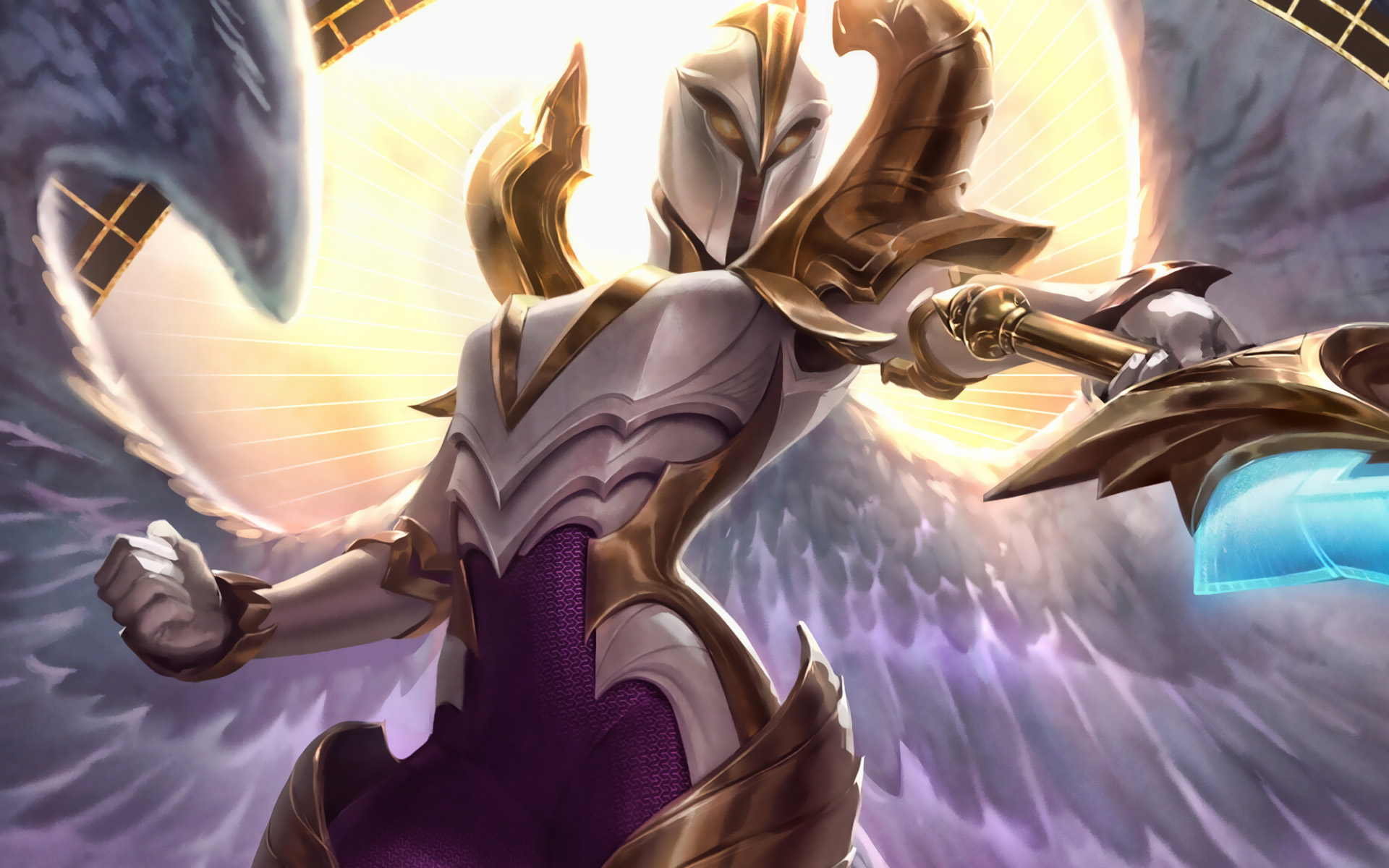 Kayle, Warrior, League Of Legends Characters, Moba, - Lol Kayle , HD Wallpaper & Backgrounds