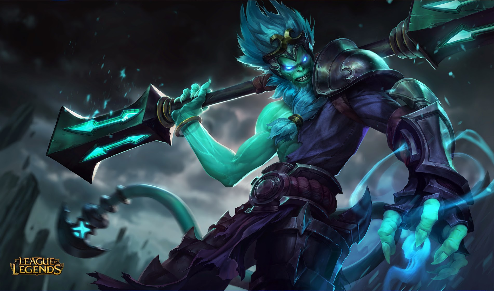 Underworld Wukong Wallpaper Wukong Lol 1693302 Hd Wallpaper