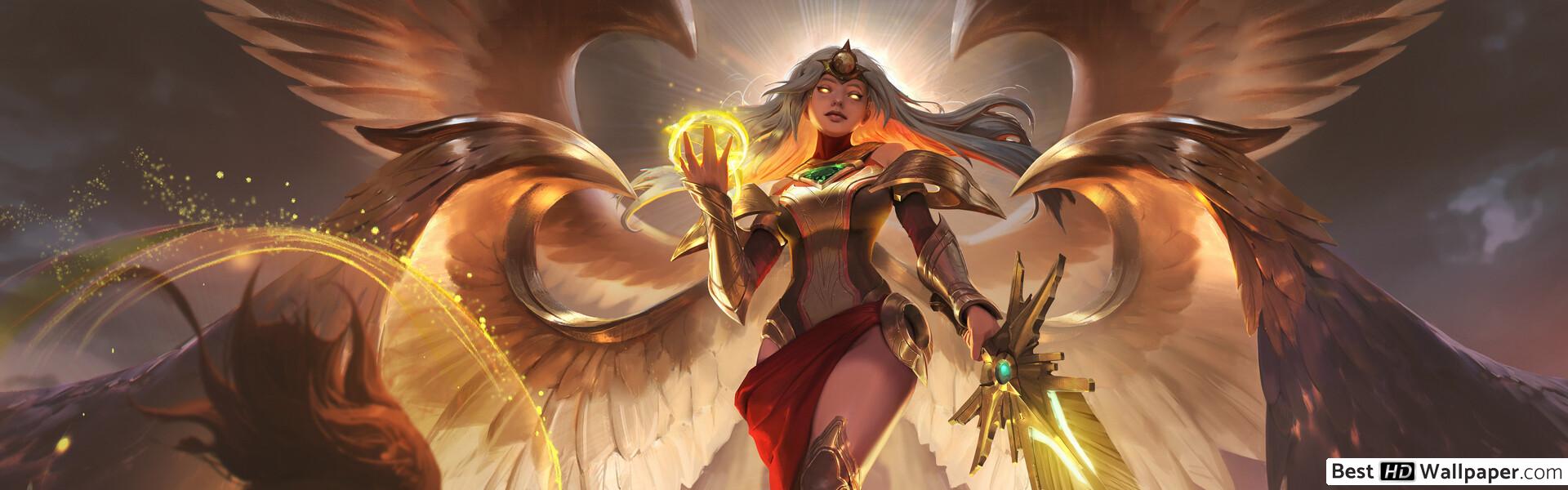 Dual Wide Transcended Kayle Splash Art 1693363 Hd Wallpaper Dual Wide Transcended Kayle Splash Art 1693363 Hd Wallpaper