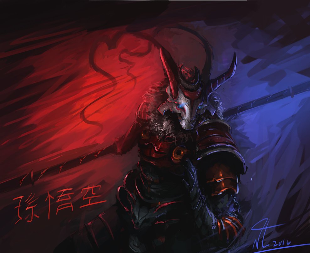 Jade Dragon Wukong Wallpaper - Blood Moon Wukong , HD Wallpaper & Backgrounds