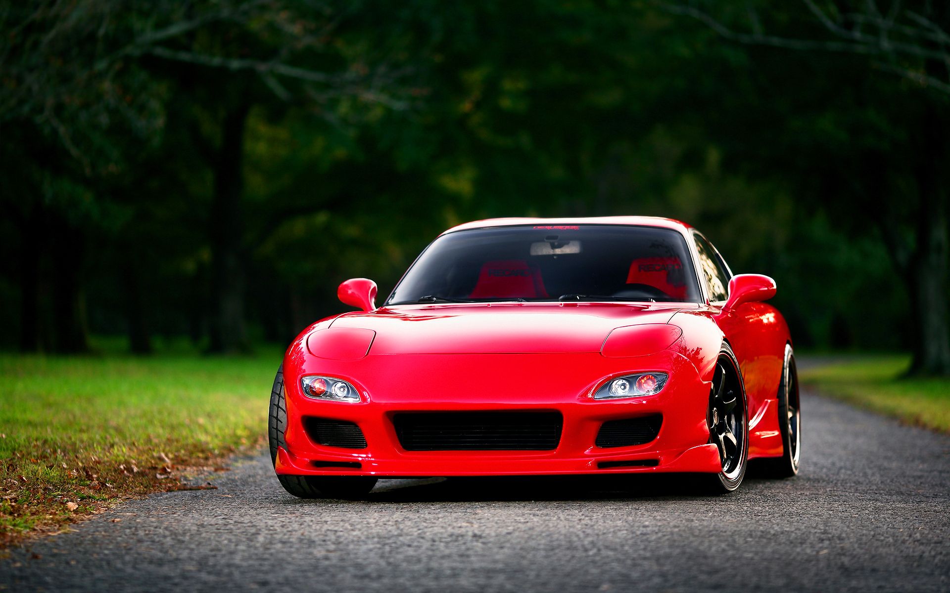 Mazda Rx7 Red - Cool Tuner Cars , HD Wallpaper & Backgrounds
