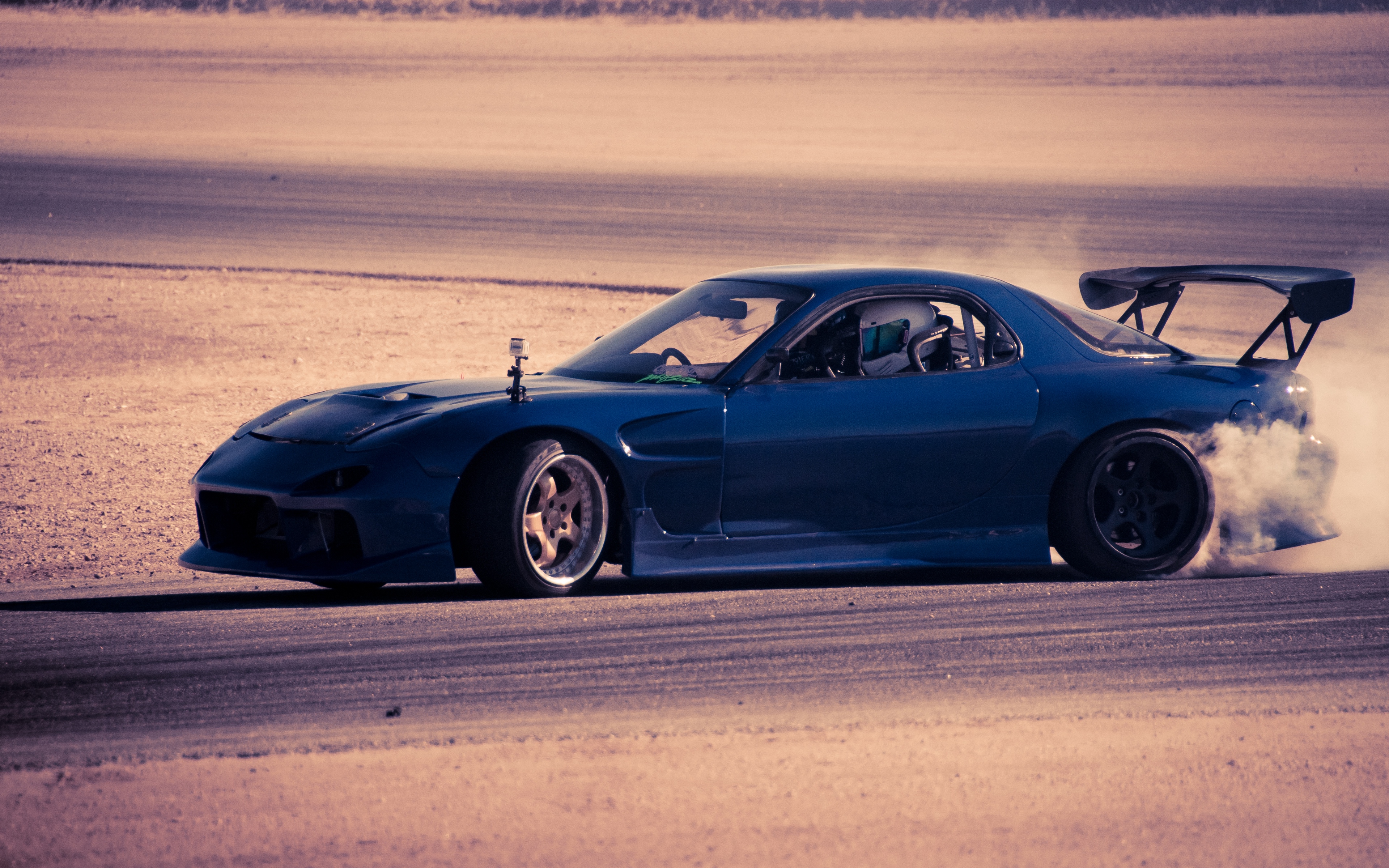 Wallpaper Mazda, Rx 7, Blue, Cars, Speed - Mazda Rx7 Wallpaper 4k , HD Wallpaper & Backgrounds