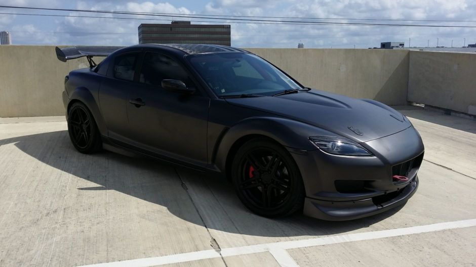 Mazda Rx8 Price And Release Date - Mazda Rx 8 Matte Black , HD Wallpaper & Backgrounds