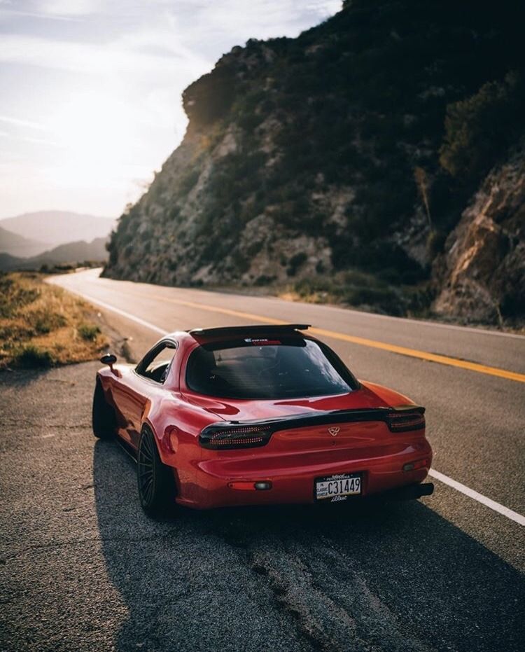 Mazda Rx7 Fd Red Rx7 Fd Wallpaper Phone 1694402 Hd