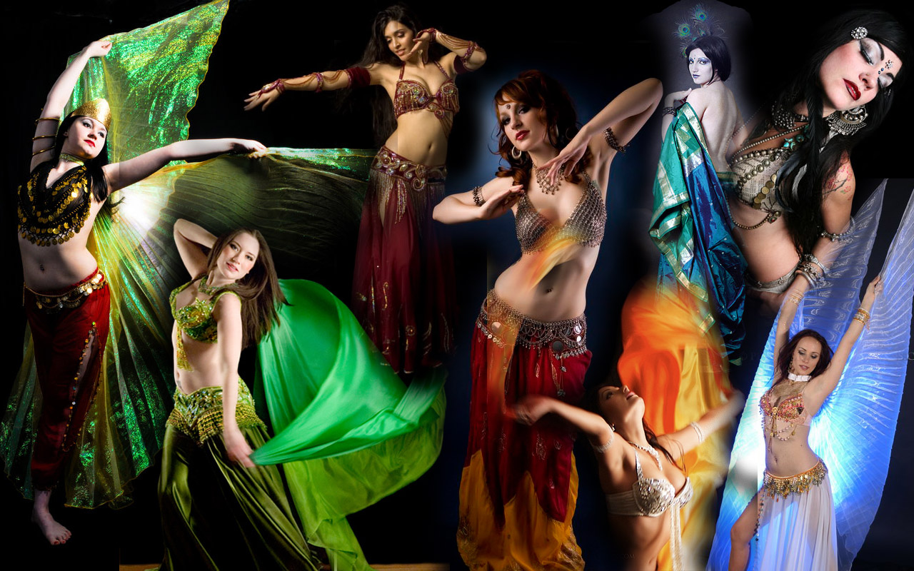 Belly Dancers Wallpaper1 - Bellydances Pose , HD Wallpaper & Backgrounds