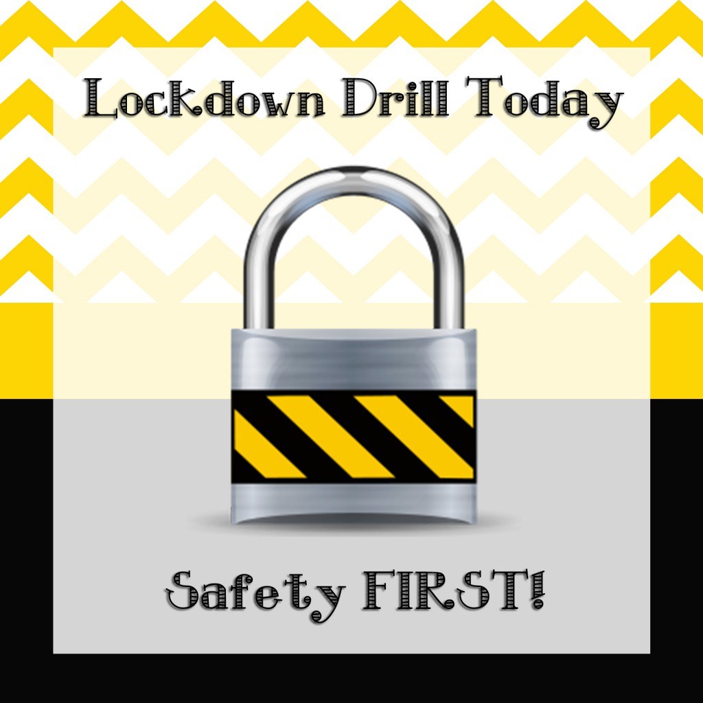 Safe Clipart Lockdown Drill - Lock Down Drill , HD Wallpaper & Backgrounds